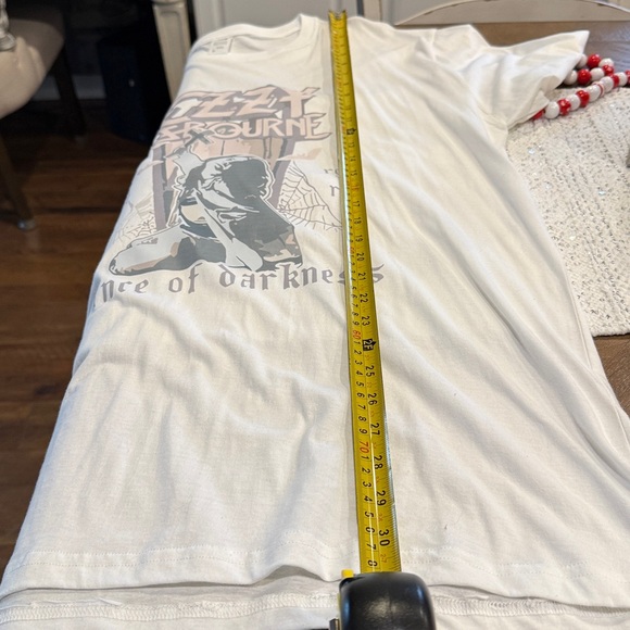 Ozzy White Graphic T-Shirt You Cant Kill Rock n Roll. XXL - Picture 7 of 7